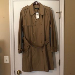 NWT Ralph Lauren Trench Coat